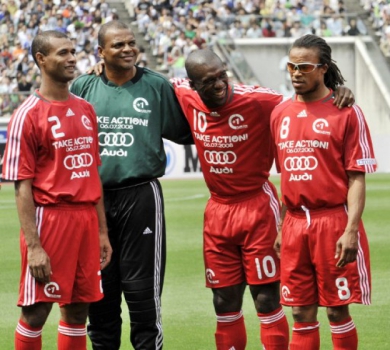 Zé Maria, Lama, Seedorf e Davids - Estrelas do Mundo