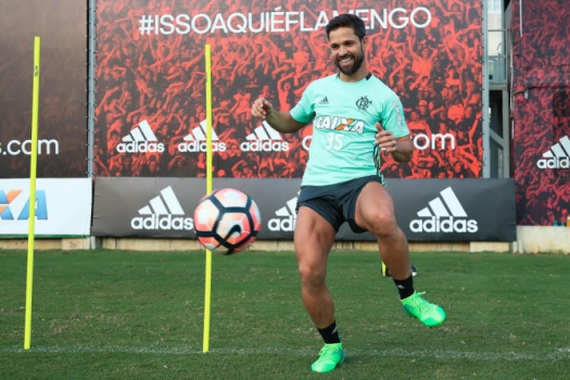 Diego - Treino do Flamengo