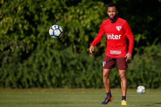 Treino São Paulo - Wesley