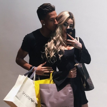 Caio Monteiro e sua esposa Lari