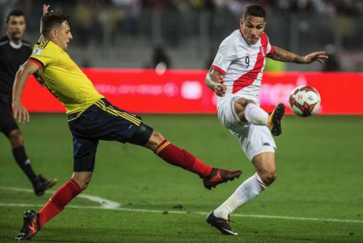 Coube a Guerrero fazer o gol que definiu o empate peruano