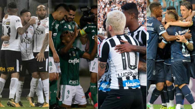 Veja como terminaria o Brasileirão se os resultados do 1º turno se