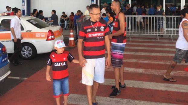 Desembarque do Flamengo no Espirito Santo