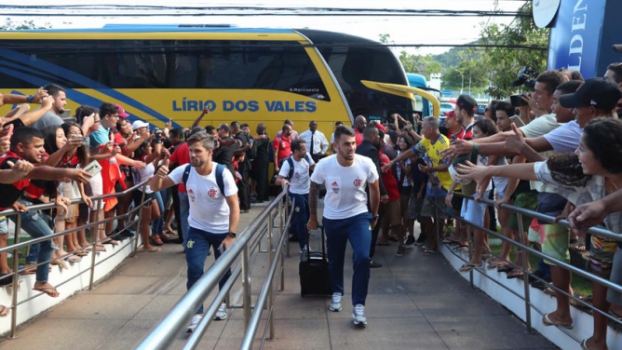 Desembarque do Flamengo no Espirito Santo