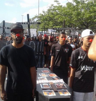 Protesto do São Paulo - Morumbi