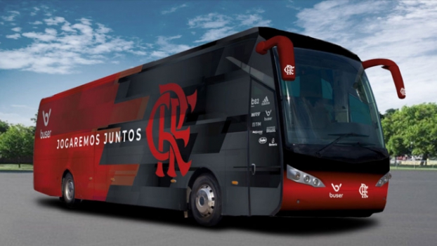 Novo Ônibus do Flamengo