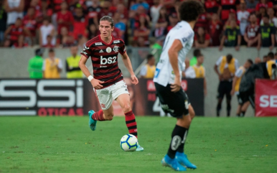 Flamengo x Santos - Filipe Luis
