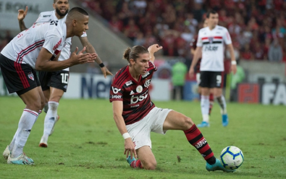 Flamengo x São Paulo - Filipe Luís