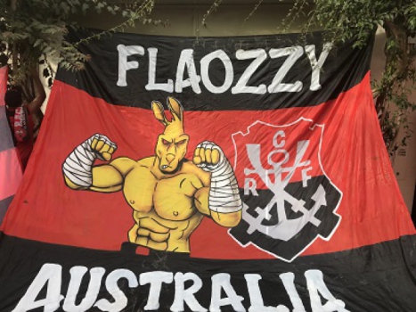 Torcedores saíram da Austrália para acompanhar o Flamengo