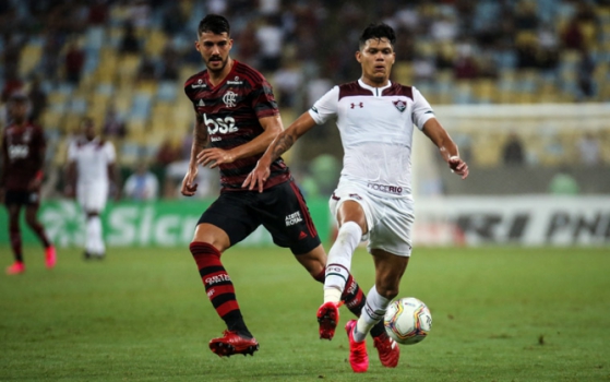 Fluminense x Flamengo - Evanilson