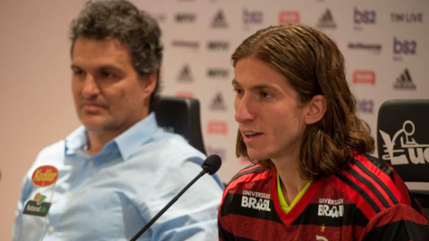 Bruno Spindel e Filipe Luís