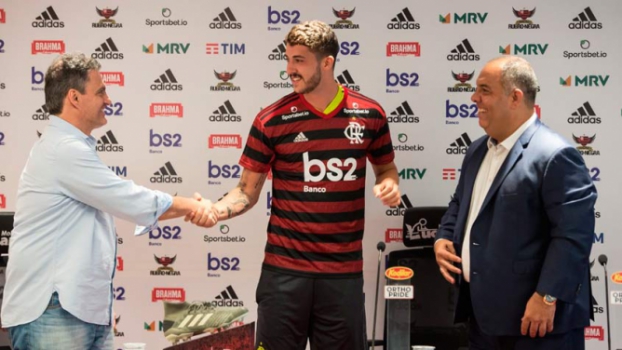 Bruno Spindel, Gustavo Henrique e Marcos Braz
