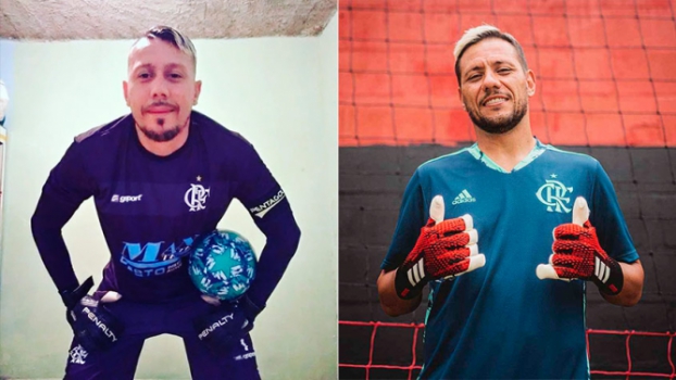 Montagem Sósia - Diego Alves