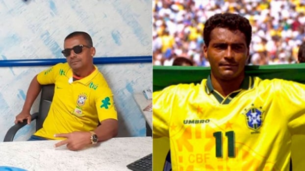 Montagem Sósia - Romário