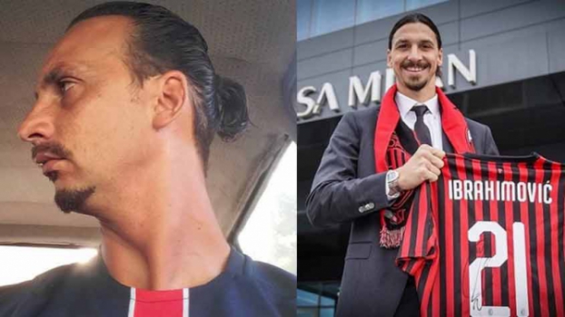 Montagem Ibrahimovic - Sósia