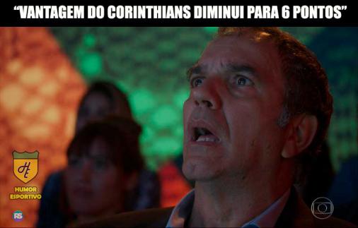 Vantagem do Corinthians diminui e rivais não perdoam veja os memes