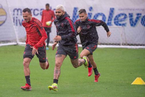 Flamengo encerra preparação para reencontrar o Athletico e vai para jogo do Brasileiro com 7 desfalques