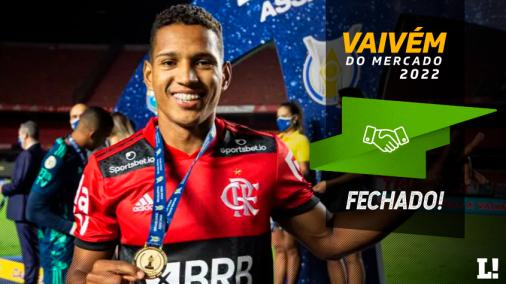 João Lucas deixa o Flamengo e assina em definitivo com o Cuiabá