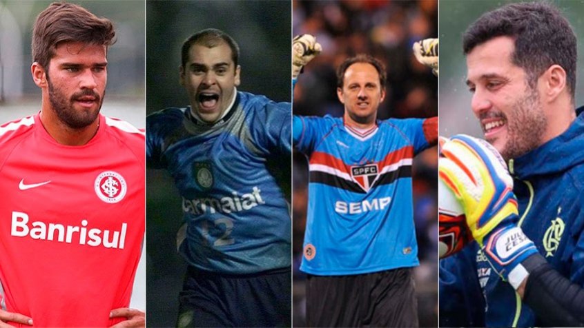 Os 5 melhores goleiros do futebol brasileiro na atualidade