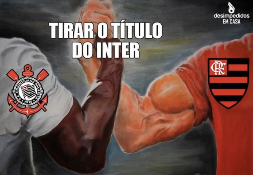 Lance - UNIÃO! 🤝 União Flamengo e Corinthians rende memes