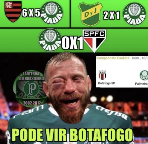 Chuva de memes! Palmeiras sofre com as brincadeiras após derrota no Mundial