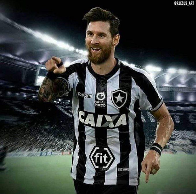 Messi no Brasil? Torcedores sonham com craque vestindo camisas de clubes  brasileiros – LANCE!