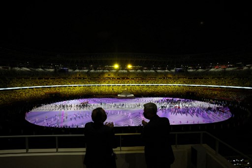 Veja as melhores fotos da Cerimônia de Abertura dos Jogos Olímpicos de  Tóquio – LANCE!