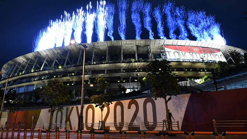 Veja as melhores fotos da Cerimônia de Abertura dos Jogos Olímpicos de  Tóquio – LANCE!