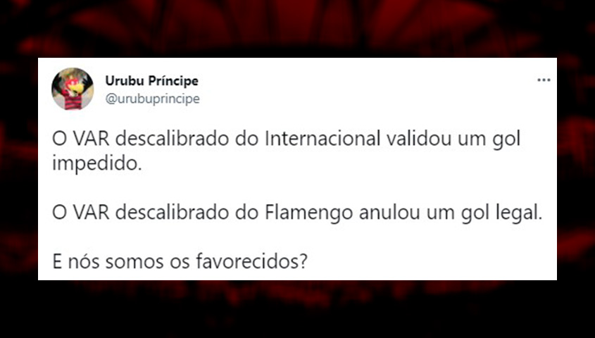 Pênalti polêmico a favor do Flamengo é motivo de piada na web; veja memes, Torcedores