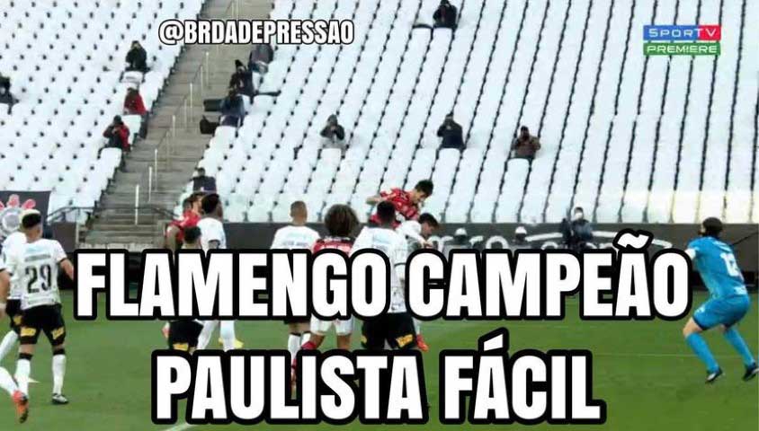 Internautas voltam a brincar com 'União Flarinthians' após vitória do  Flamengo sobre o Corinthians