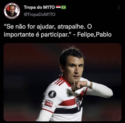 Pablo e Luciano protagonizam memes da derrota do São Paulo para o