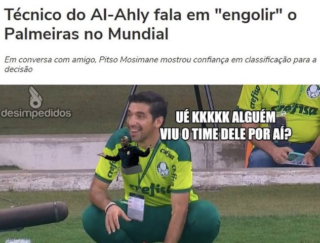 Palmeiras termina Mundial em quarto, sem fazer gols: veja os melhores memes