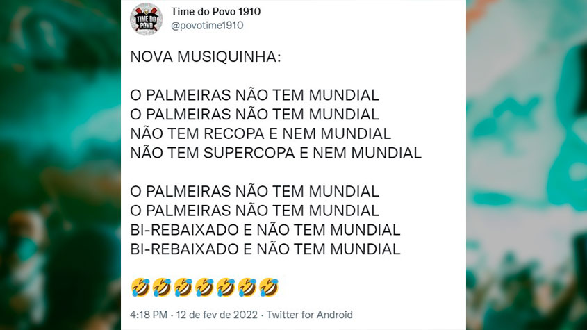 Música de Caymmi vira provocação contra Palmeiras por Mundial - 13