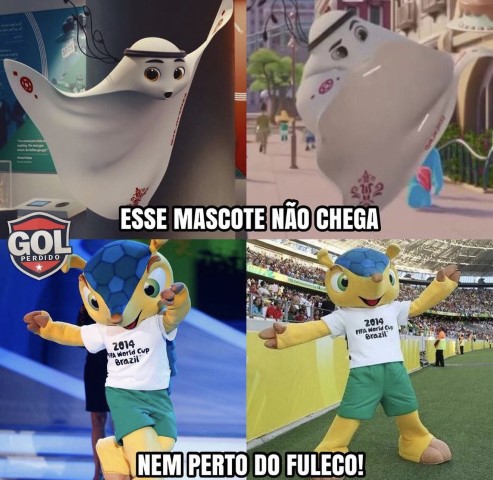 Mascote da Copa gera memes engraçados nas redes sociais; confira