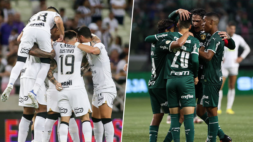 PALMEIRAS 2 X 1 CORINTHIANS, MELHORES MOMENTOS, 6ª RODADA PAULISTA 2022