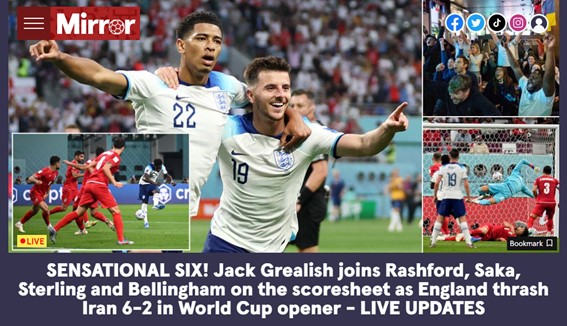 A Gazeta  Raio-x das seleções que vão disputar Copa do Mundo do Catar #19:  Inglaterra
