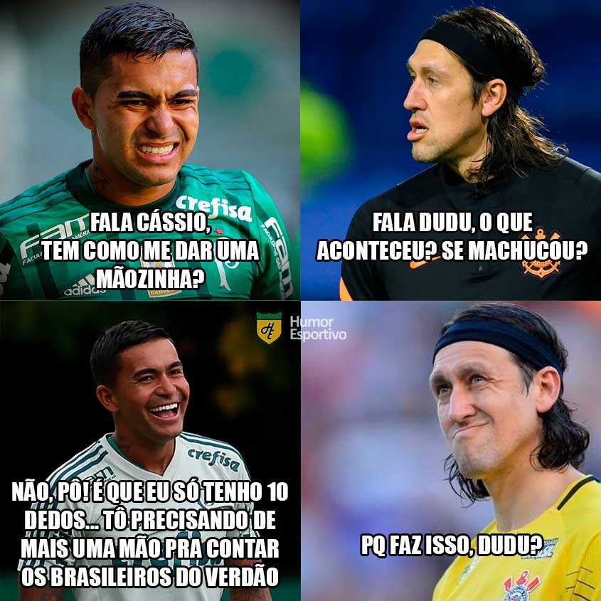 Fim da música e plaquinha do BBB: veja os memes do título do Palmeiras