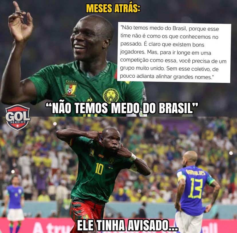 Confira os memes da derrota do Brasil - Gazeta Esportiva