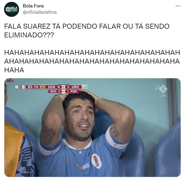 Choro de Suárez e adeus do Uruguai da Copa do Mundo rendem memes na web –  LANCE!