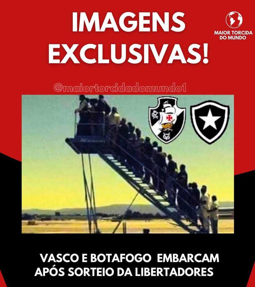 Sorteio dos grupos da Libertadores rende memes com Flamengo, São Paulo e  muito mais – LANCE!