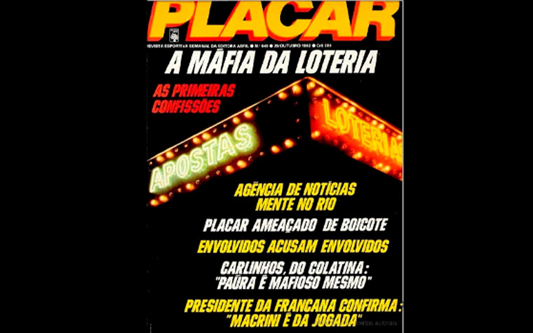 Há 40 anos, PLACAR revelou a máfia da loteria esportiva - Placar