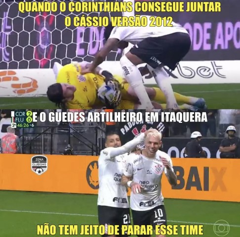 são paulo x corinthians na copa do brasil #memes #viral #fypシ