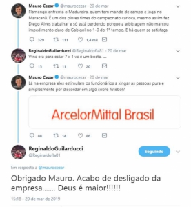 Mauro Cezar x Torcedor