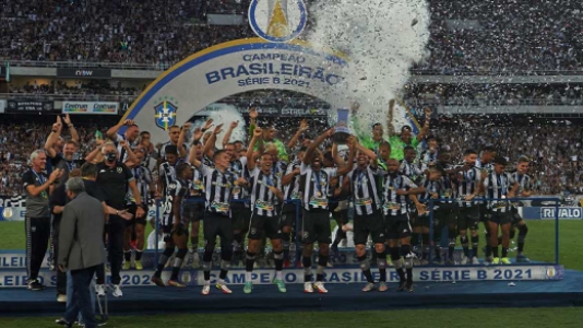 Quantas vezes o Botafogo foi na Série B?