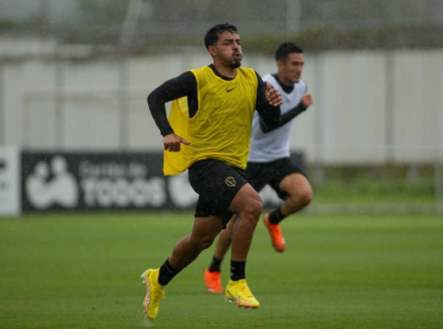 Matheus Bidu - Treino Corinthians