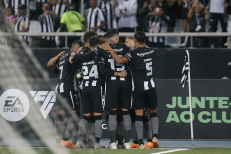 Jogadores do Botafogo