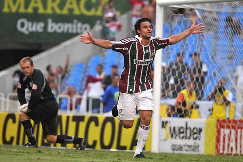 Ha Dez Anos Fred Marcava Duas Vezes Em Sua Estreia Pelo Fluminense Lance