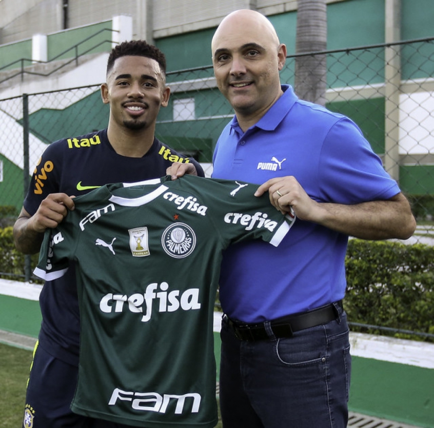 gabriel jesus palmeiras jersey