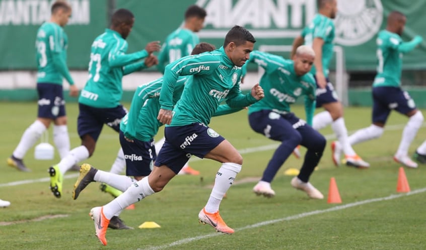 Palmeiras Realiza último Treino Antes De Viajar Para Duelo Contra O ...