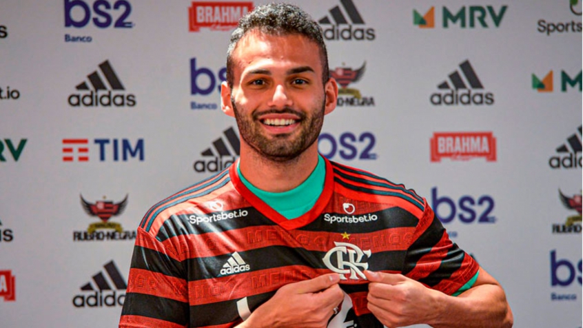 Thiago Maia posta vídeo vibrando com gol do Flamengo na ...